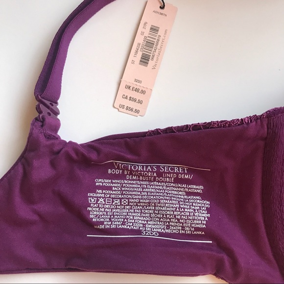 SOLD Victoria's Secret body by Victoria lined Demi - Picture 7 of 8
